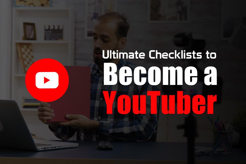 checklists to become a youtuber