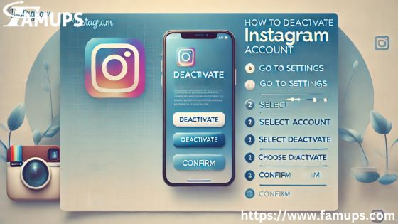 Deactivate an Instagram Account