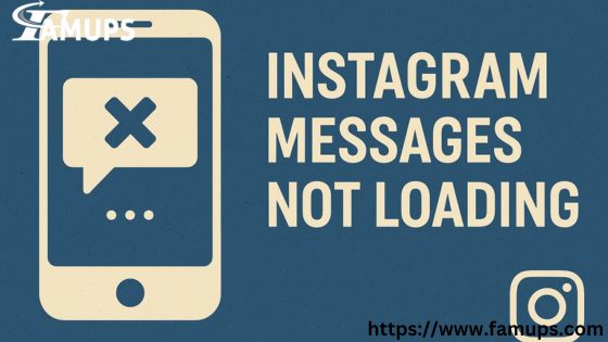 Instagram Messages Not Loading