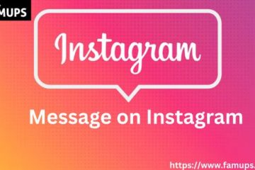 Message on Instagram