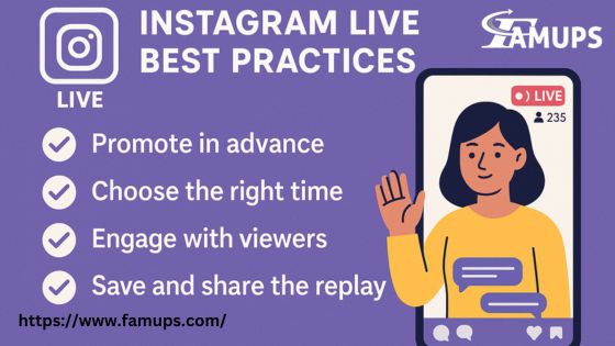 Instagram Live Best Practices