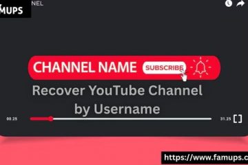 Recover YouTube Channel by Username