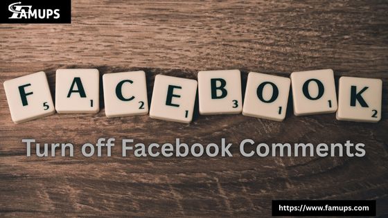Turn off Facebook Comments