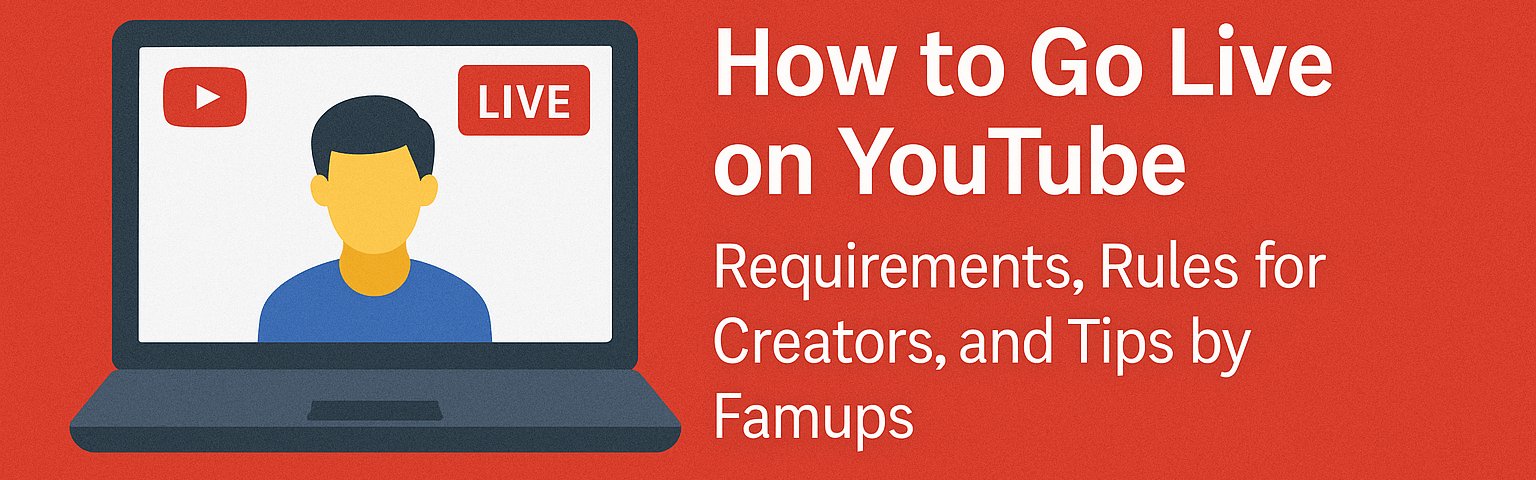 how to go live on youtube