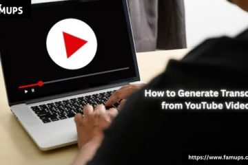 How to Generate Transcript from YouTube Video