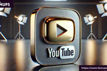 Golden YouTube Play Button