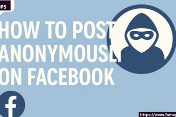 How to Post Anonymously on Facebook