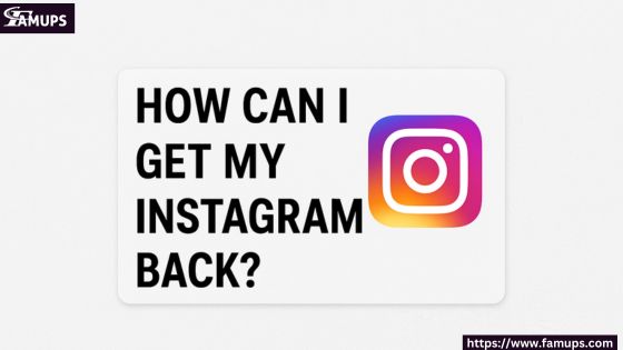 How Can I Get My Instagram Back