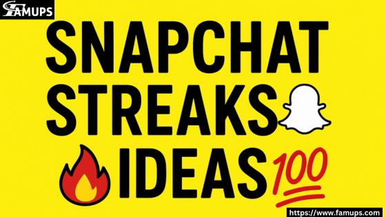 Snapchat Streaks Ideas