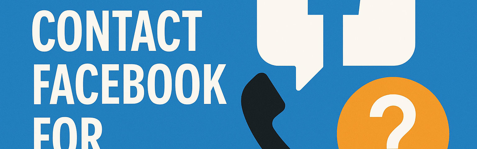 How to Contact Facebook for Problems