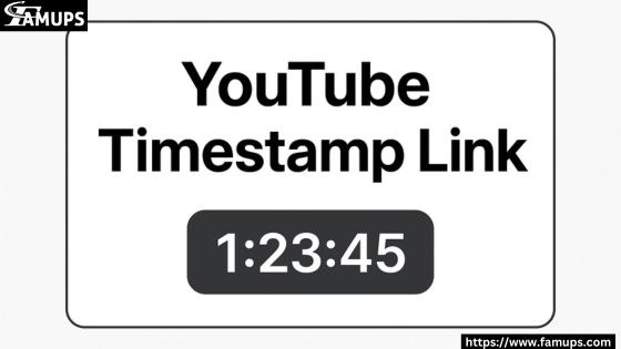 YouTube Timestamp Link