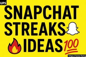 Snapchat Streaks Ideas