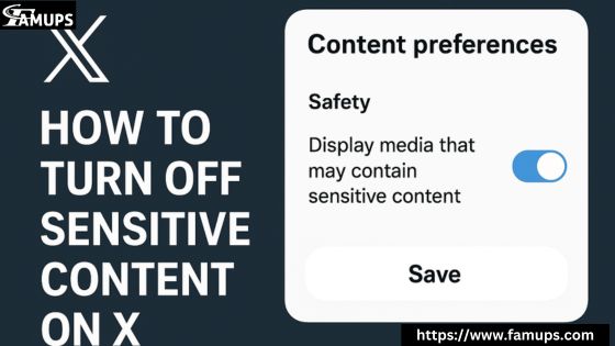 How to Turn Off Sensitive Content on X