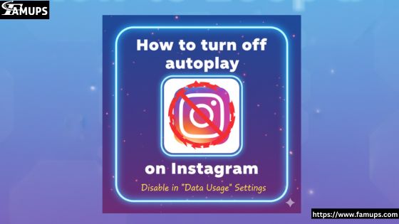 how to turn off Autoplay on Instagram