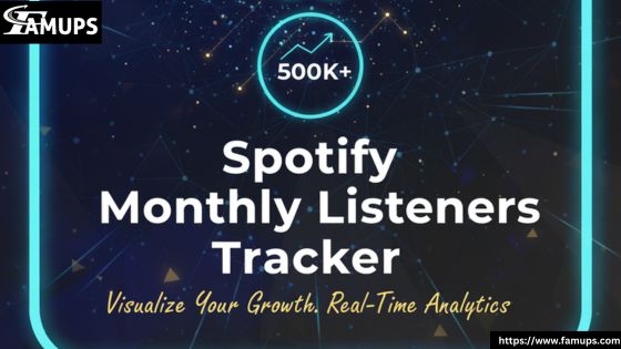 Spotify Monthly Listeners Tracker